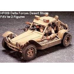 DELTA FORCES DESERT STORM FAV WITH 2 FIGURES 