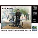 Frau Muller - Woman & Womens Bicycle Europe WWII Era 