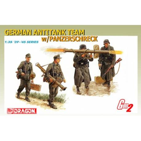 German Antitank Team w/Panzerschreck 