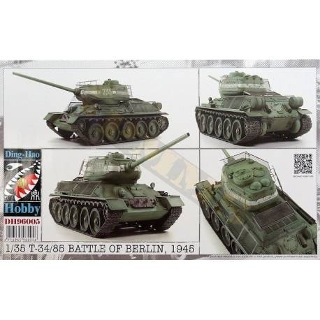 T34-85 battle of Berlin 1945 