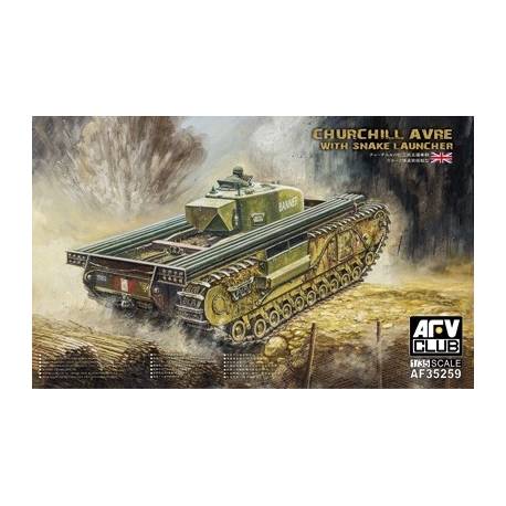 Churchill Mk.IV AVRE w/Snake Launcher 