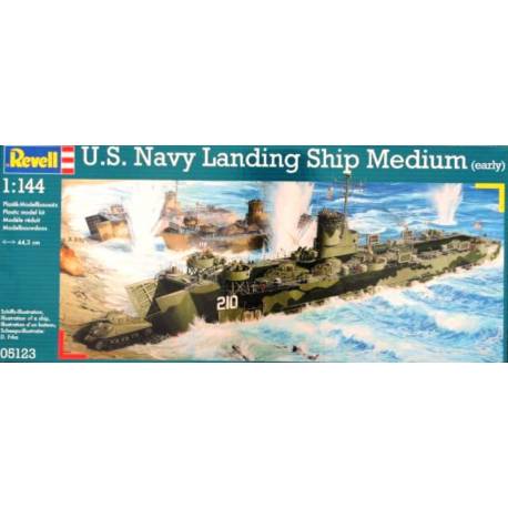 U.S.Navy Landing Ship Medium (LSM) 