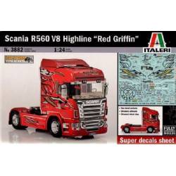 Scania R560 V8 Highline''Red Griffin'' 