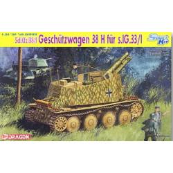 Sd.Kfz.138/1 Geschutzwagen 38 H fur s.IG.33/1 