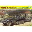 Sd.Kfz.10/4 fur 2cm FlaK 30, 1940 Production w/Ammo Trailer 