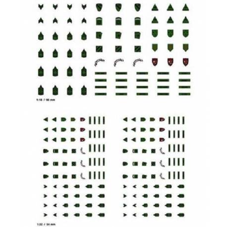 U.S Uniform Badges WW II Transfer II 