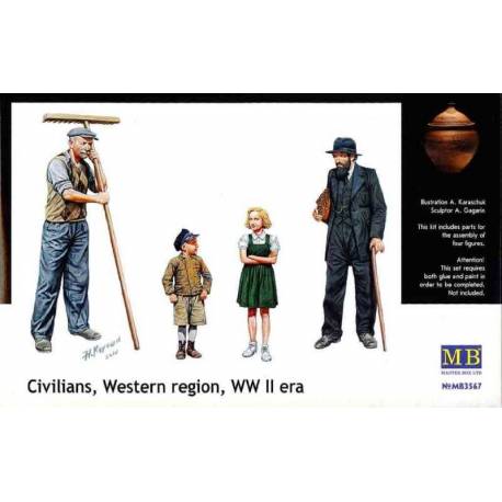 Civilians, Western region, WW II 