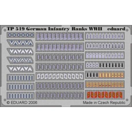 German Infantry Ranks WWII 