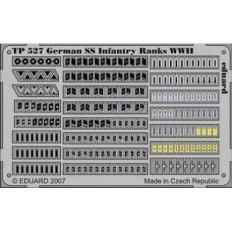 German SS Infantry Ranks WWII 