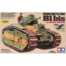 FRENCH BATTLE TANK B1 bis（w/SINGLE MOTOR） 