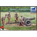 75mm Pack Howitzer M1A1(British Airborne Version) & Gun Crew