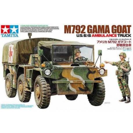 U.S. 6X6 Ambulance Truck M792 Gama Goat 