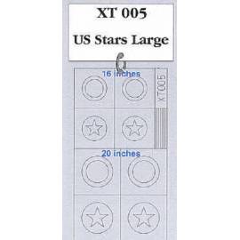 US stars large National Insignia paint masks 