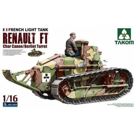 RENAULT FT CHAR CANON BERLIET Turret 