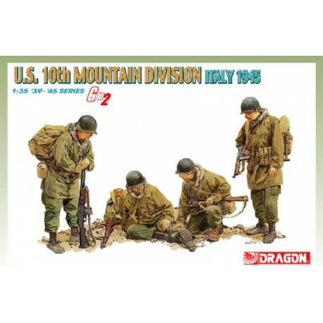 U.S. Army 10th Mountain Division Italy 1945 