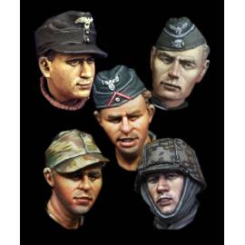 WW2 German Heads Set 2