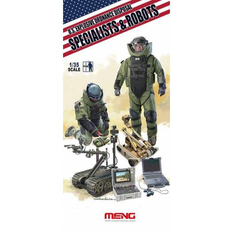 U.S. EXPLOSIVE ORDNANCE DISPOSAL SPECIALISTS & ROBOTS 