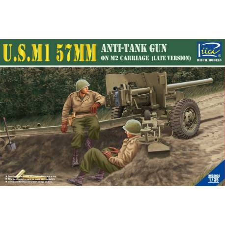 U.S.M1 57mm Anti-tank Gun on M2 carriage （Late Version)