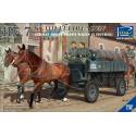 HF.7 Stahlfeldwagen (German Horse drawn Wagon + 2 figures)