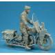 U.S. MILITARY POLICEMAN w/MOTORCYCLE