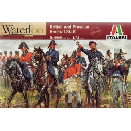 WATERLOO (200years) BRITISH & PRUSSIAN General Staff 