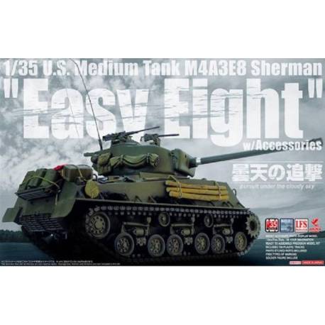 M4A3E8 SHERMAN 'EASY EIGHT' WITH ACCESSORIES 