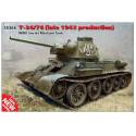 Russian T-34/76 (late 1943 production) WWII Soviet Medium Tank