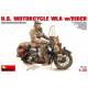 U.S. MOTORCYCLE WLA w/RIDER