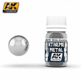 XTREME METAL WHITE ALUMINIUM 30ML