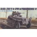 Sd.Kfz. 250/11 le SPW with Panzerbüchse 41 maquette char promo