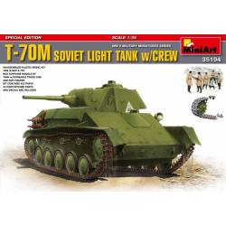 T-70M SOVIET LIGHT TANK w/CREW. SPECIAL EDITION