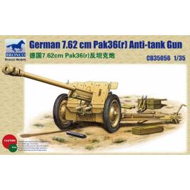 German 7.62cm Pak36(r) Anti-Tank Gun 