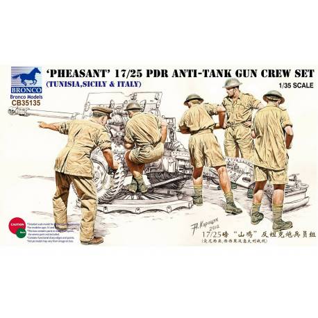 Pheasant 17/25pdr Anti-Tank Gun Crew