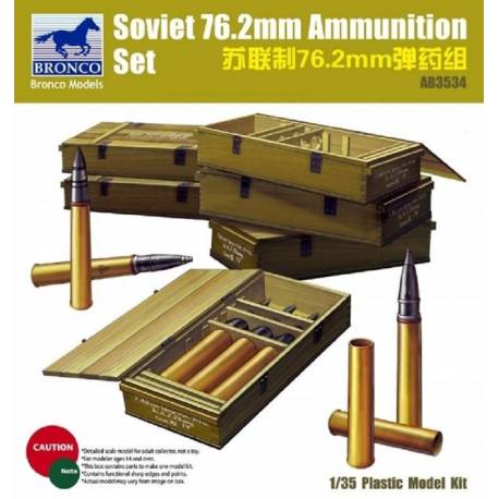 Soviet 76.2mm Ammunition Set