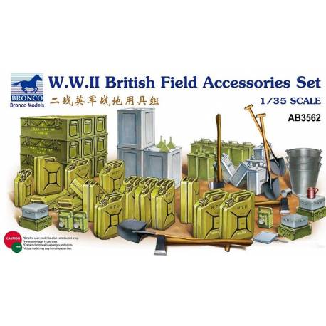 WWII British Field Accessories Set