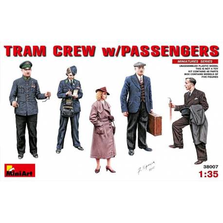 TRAM CREW w/PASSENGERS