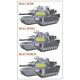 U.S. Main Battle Tank M1A2 SEP Abrams TUSK I / TUSK II / M1A1 TUSK 3 in 1