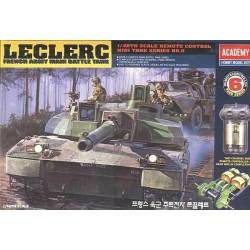 LECLERC FRENCH ARMY MAIN BATTLE TANK 1/48TH SCALE MOTORIZED