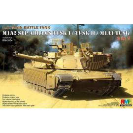 U.S. Main Battle Tank M1A2 SEP Abrams TUSK I / TUSK II / M1A1 TUSK 3 in 1