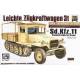 Leichte Zügkraftwagen 3t Sd.Kfz. 11 Einheitsfahrerhaus|AFV Club|35047|1:35