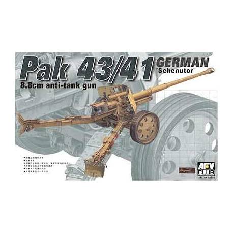 Pak43/41 GERMAN 8.8cm ANTI-TANK GUN "Scheuntor" with BRASS SHIELD BOLT 