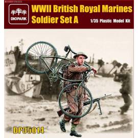 WWII BRITISH ROYAL MARINES SOLDIER SET A