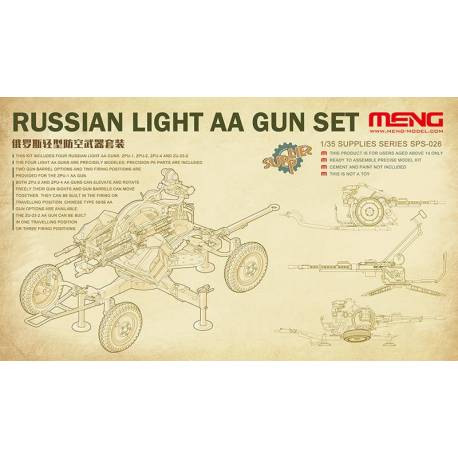 Russian Light AA Gun Set