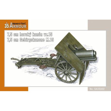 7,5 cm horský kanon vz.15 / 7,5 cm Gebirgskanone M.15 