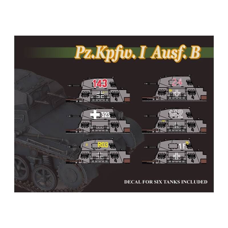 Pz.Kpfw. I Ausf. B DRAGON DML 6186 1/35ème Maquette Char Promo