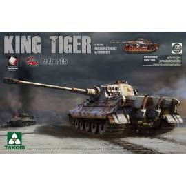 KING TIGER Pz.ABT.505 Sd.Kfz.182 HENSCHEL TURRET w/ZIMMERIT