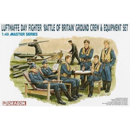 Luftwaffe Pilot "Battle of Britian" Ground Crew & Equipment Set