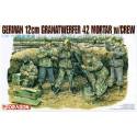 German 12cm Granatwerfer 42 Mortar w/Crew