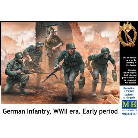 German Infantry WWII era Early period