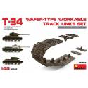 T-34 WAFER-TYPE WORKABLE TRACK LINKS SET